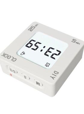 DIY Time Management Pomodoro Timer Creative Square Alarm Clo