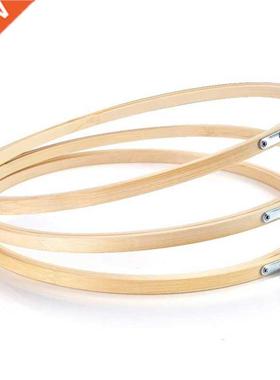 3 Pieces 10 Inch Round Wooden Embroidery Hoops Bamboo Circle