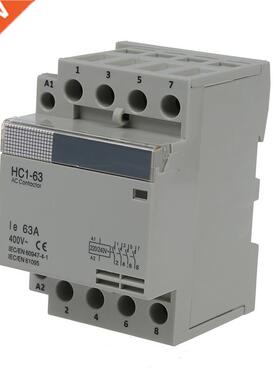 35 mm DIN Support via AC400V 63A 4-pin Modular Household AC