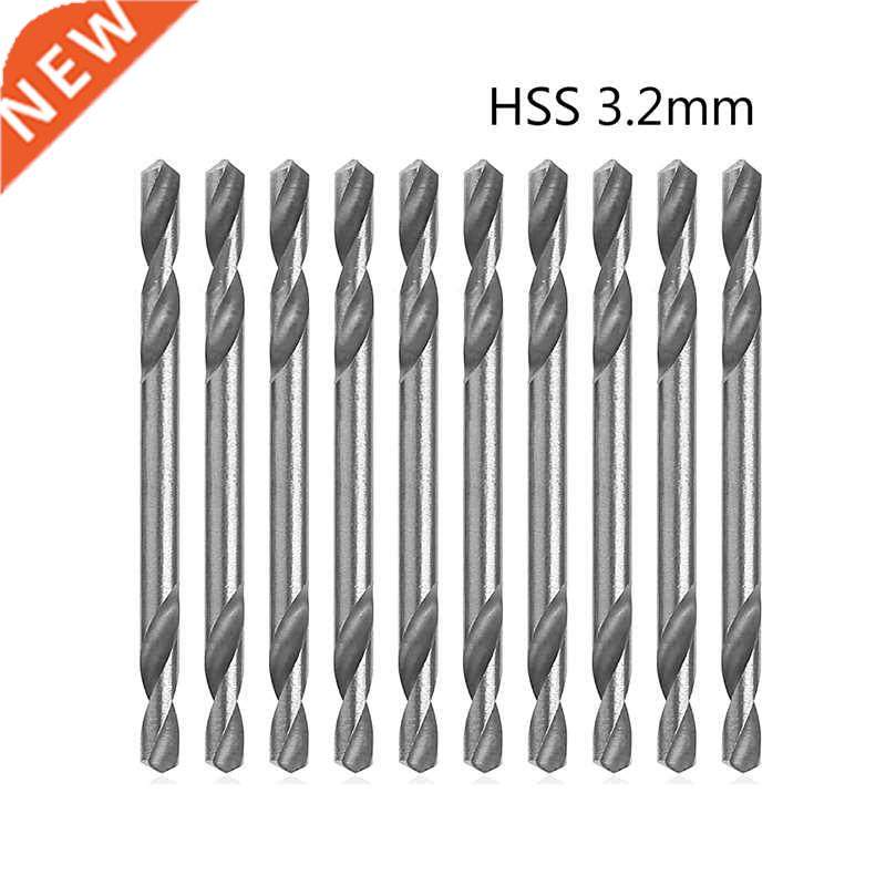 10Pcs .2mm HSS Double Ended Spiral Torsion Drill Tools Dril