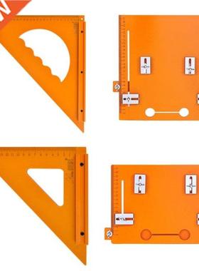 90 Degree Aluminum Alloy Angle Ruler Metric Triangle Ruler C