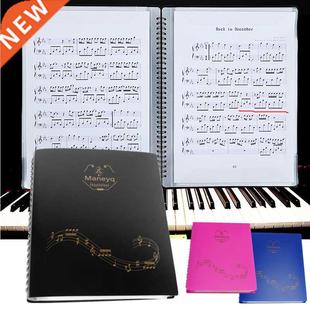 Music Score Coil Folder Practice Piano Paper Sheets A4 Size