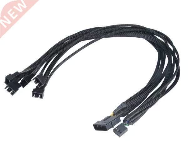 45CM Pwm Fan Sub Wiring 1 Sub 5 1 4Pin 4 pin Computer Conne