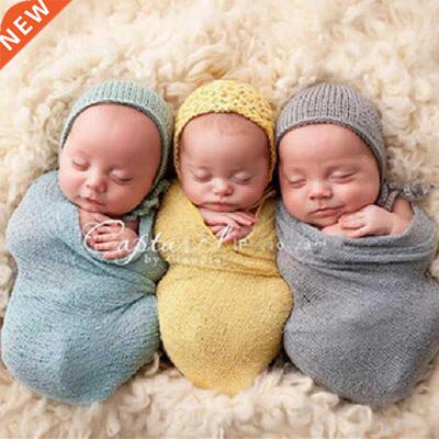 Baby Blanket Photography Cotton Knit Newborn Monthly Blanket