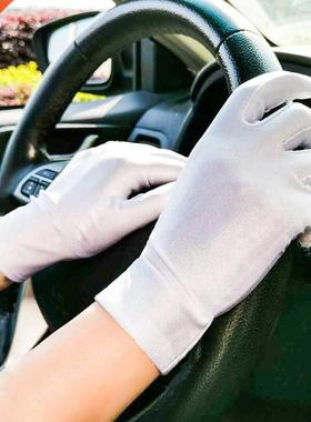 Woman Gloves For Summer Sunscreen Driving Gloves Female Thin