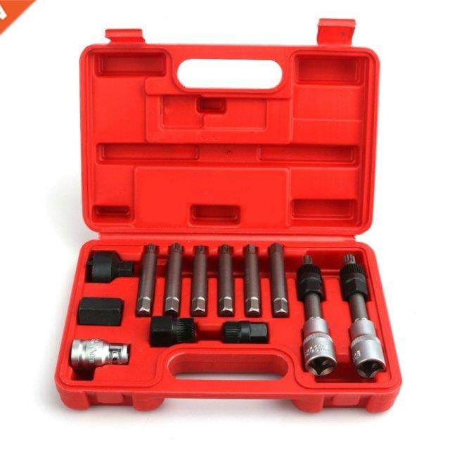 13 Pcs Alternator Pulley Tool Kit w/ Storgae Case Alternator