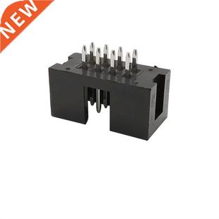 Male 2.54 2.54mm Pitch Shrouded Plug Straight Pin DC3 5Pcs