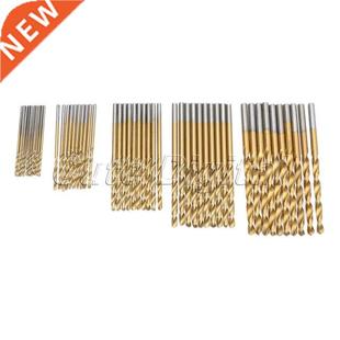Wood Tools Set Drill Bit Accessories Twist 50pcs HSS