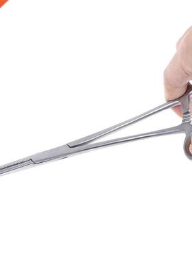 Stainless Steel Curved Tip and Straight Tip Forceps Locking