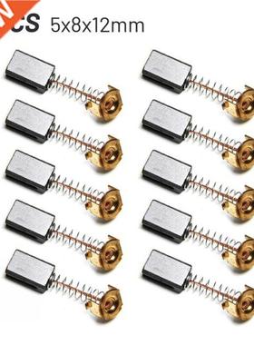10Pcs Motor Carbon Brush Power Tool Graphite Brushes Replace