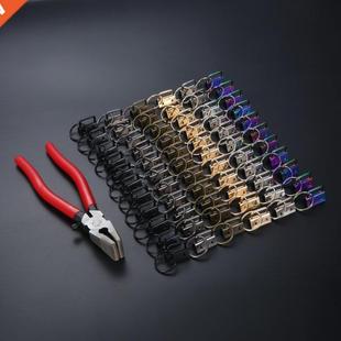 Key Fob Keychain Inch Wristlet 60Pcs Hardware