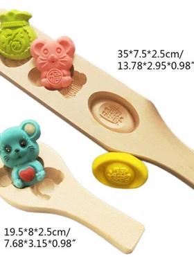Moon Cake Molds Wooden Pastry Mold Makng Mung Bean Cake Sor