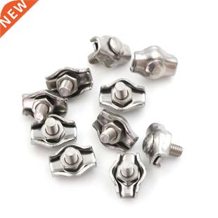 Simple Caliper Clip Clamps Cable Grip Rope Wire 10Pcs