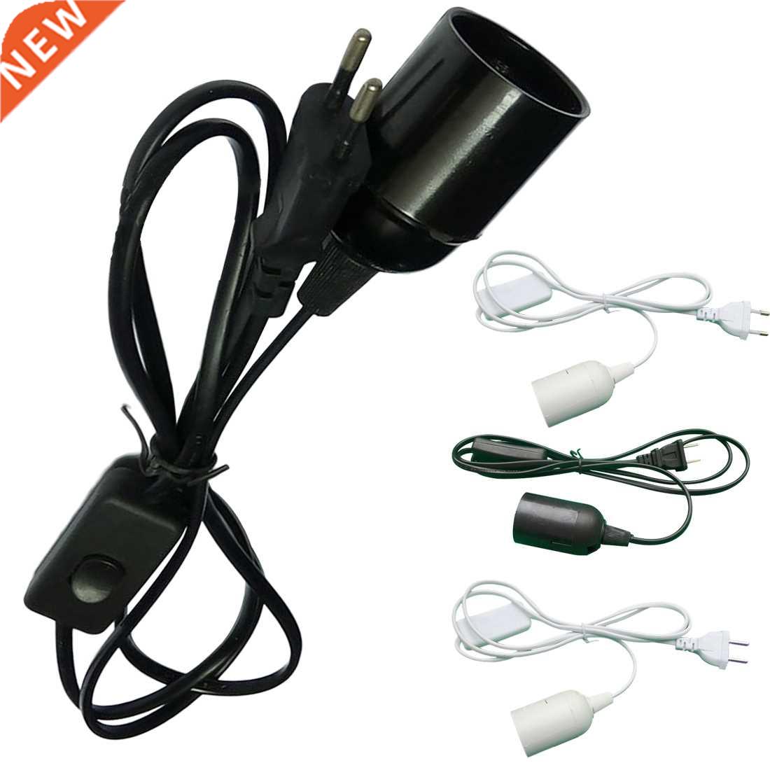 EU/US Plug Wire 1.5m Power Cord Cable E27 Lamp Bases For Pen