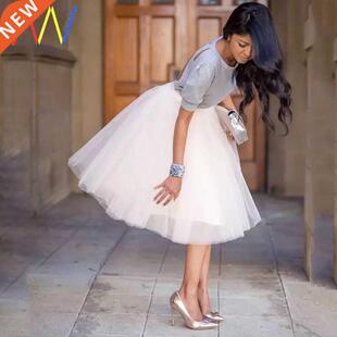 Fashion for Women Tutu Tulle Skirt Wedding party dress 2019