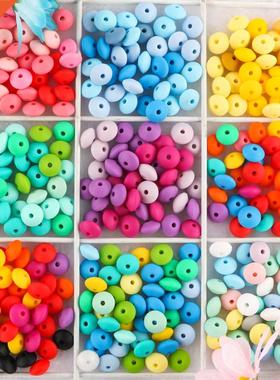 s 12mm Baby Teething Beads DIY Pacifier Chain Clip Nurse Gif