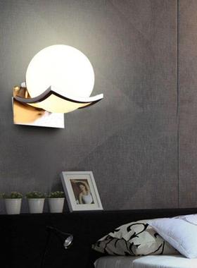 Unque Creatve Metal Glass Ball Wall Lamp Led Wall Lghts f