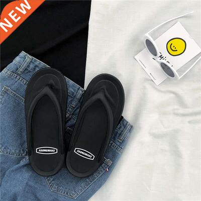 Men's Winter Slippers Youth Fish Flip Flops Anti-Skid Soled