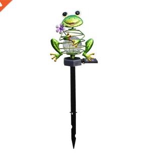 Garden Decor Lights Waterproof Frog Solar