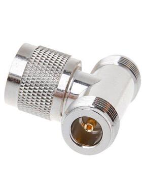 T Shape N Male To 2 N Female Triple RF Connector -way Coaxi
