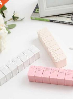 7 Days One Week Small Medicine Pill Case Pill Drug Box Mini