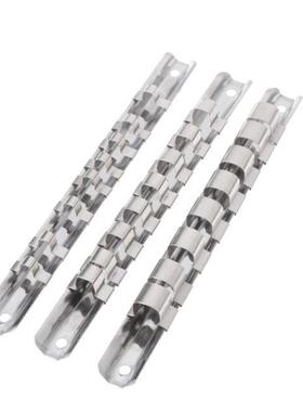 U50A Socket Rack Holder 1/4 3/8 1/2 with 8 Clips On Rail