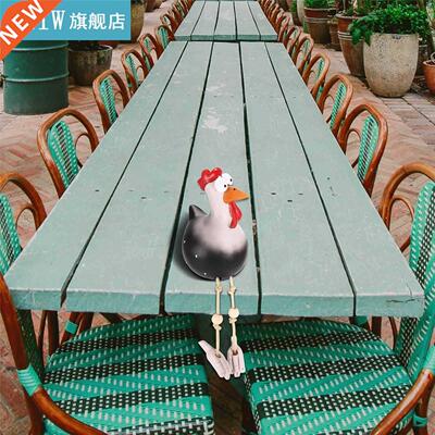 Rooster Garden Decoration Rooster Yard Figure Resin Chicken