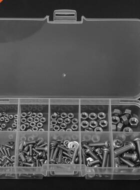 *240Pcs Cross Bt Nut Gasket Set M2 M2.5 M3 M4 M5 Stainless