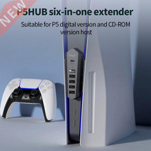 For PS5 hub Type C USB.0 splitter Extension Charger Plug An