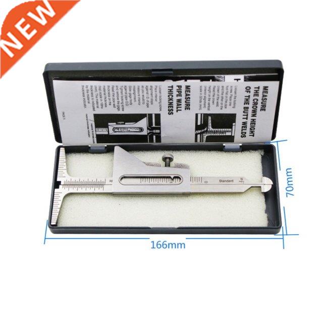 High & Low Stainless Steel Welding Gauge Inch & Metr