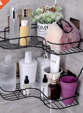 Bathroom Shelf Shampoo Holder Shower Shelves Corner Wall Mou