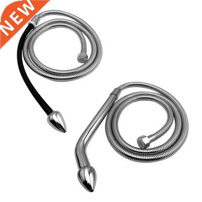 Enema Cleaning Butt Plug Flusher Long Tube Stainless Steel I