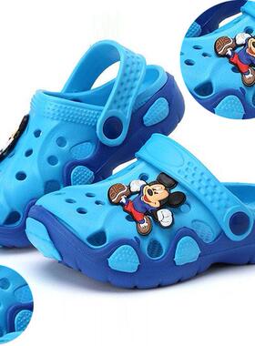 Kids Slippers for Boys Girls Crtoon Shoes Summer Toddler F