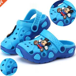 Kids Slippers for Boys Girls Crtoon Shoes Summer Toddler F