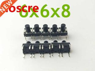 Tact 6x6x8MM Micro Button Push Tactile G93 4PIN lot 50pcs