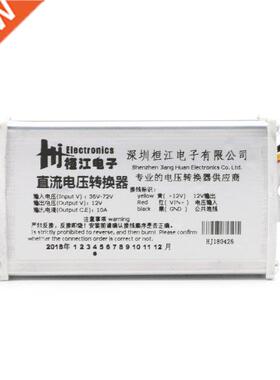 DC 36V 48V 72V to DC 12V 10A DC Voltage Converter Adapter Tr