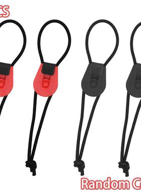 4pcs Quick Rod Tie raps Fishing Rod Bungee Leash Pole Acce
