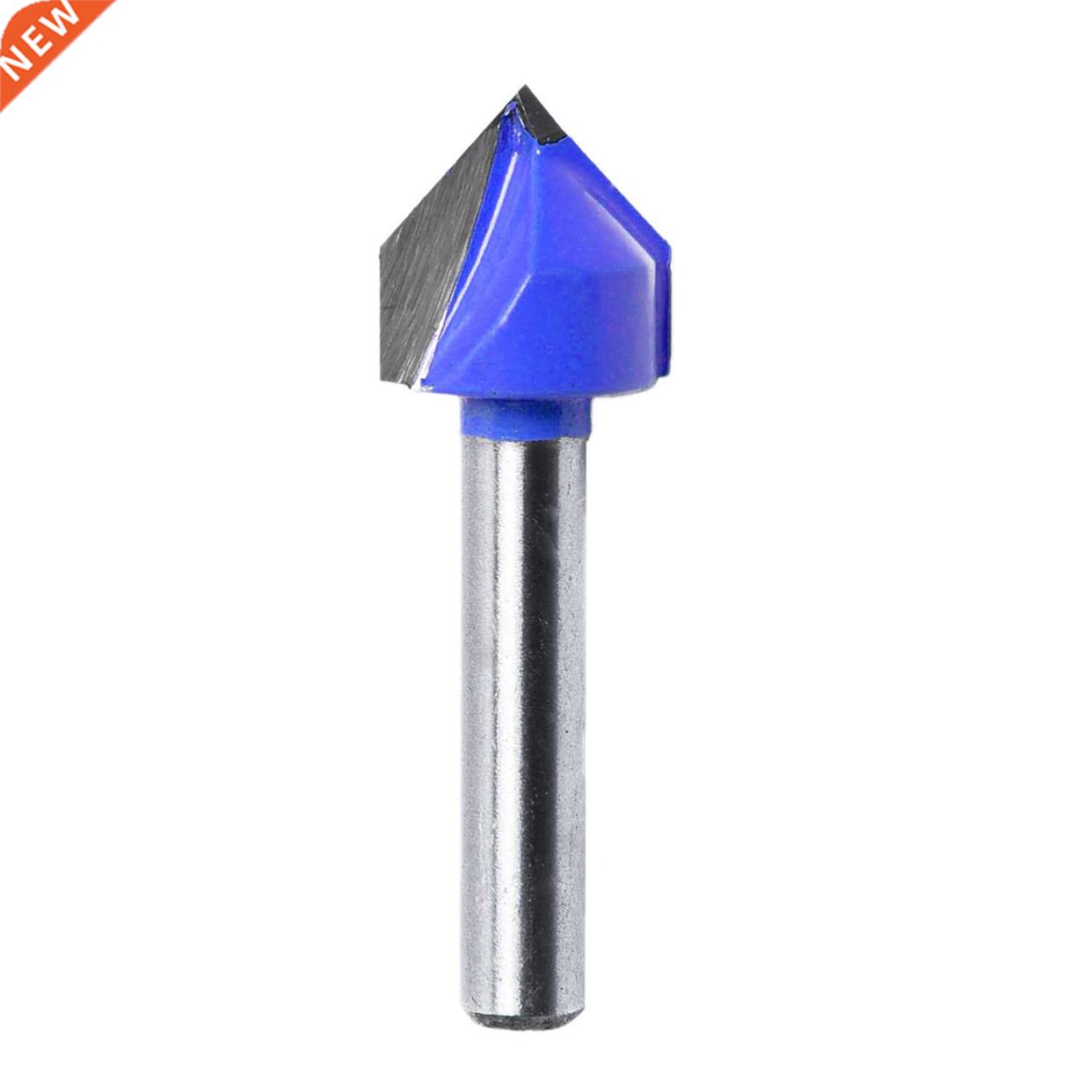 1pcs 1/4 Shank 90 Degree V Groove Sign Lettering V-Groove V