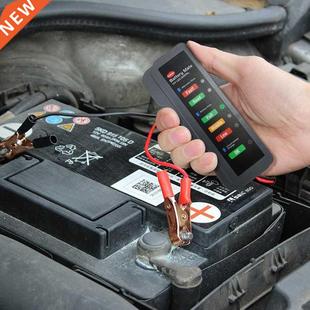 Car Auto Battery Tester Mini 12V Car Battery Tester Car Dia