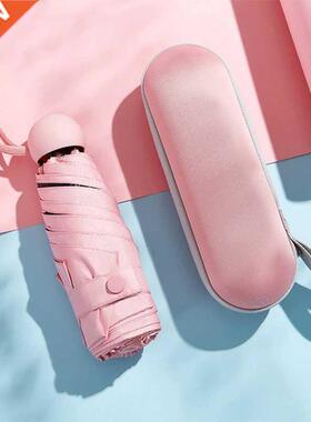 Sombrilla portátil de cinco sujeciones, protecci&oacu