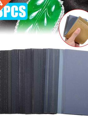 48pcs Sandpaper Wet Dry Sandpaper 120 To 3000 Grit Sandpape