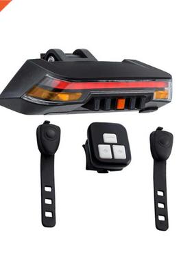 Bicycle Rear Lamp Smart Wireless Remote Control Turning Sign