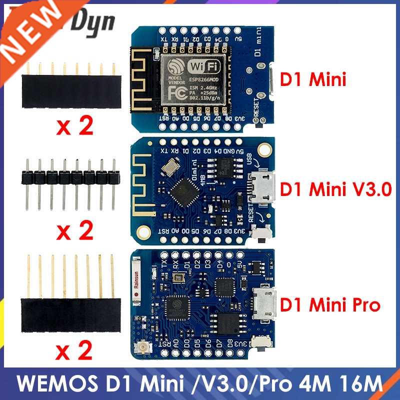D1 Mini ESP8266 ESP-12 ESP-12F CH340G V2 USB WeMos D1 Mini W