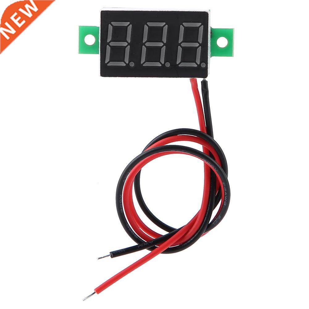 digital voltmeter 0.36 inch two wire voltmeter dc 2.5-30v di