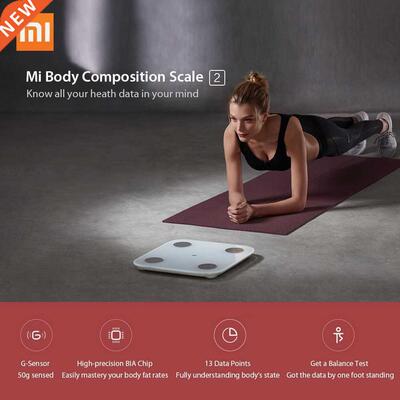Original Xiaomi Mi Body Composition Scale 2 Fat Weight Heal
