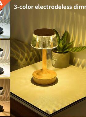 USB Atmosphere Diamond Table Lamp Led Touch Night Lights For