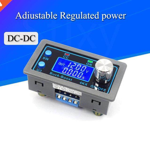 DC-DC Buck Boost Converter CC CV 0.5-30V 4A 5V 6V 12V 24V Po
