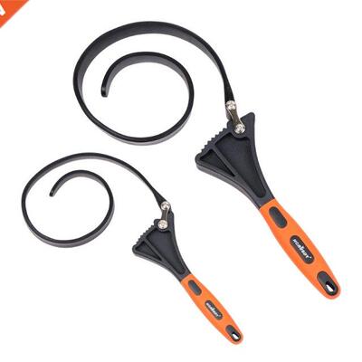 Strap Wrench Plumbing Grip Wrench Oil Filter Wrench Set Comp