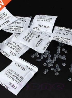 100 Packets Lot Silica Gel Sachets Desiccant Pouches Drypack