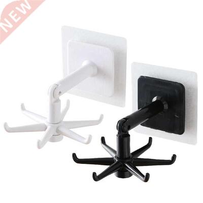 360 Degree Rotating Hanging Rack Punch-free Kitchen Hook Sel